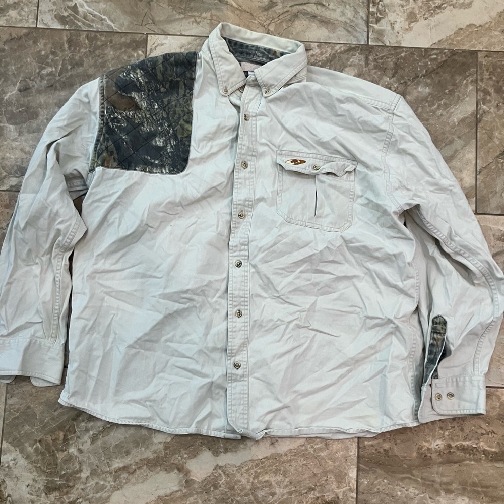 Mossy oak shooting shirt XL